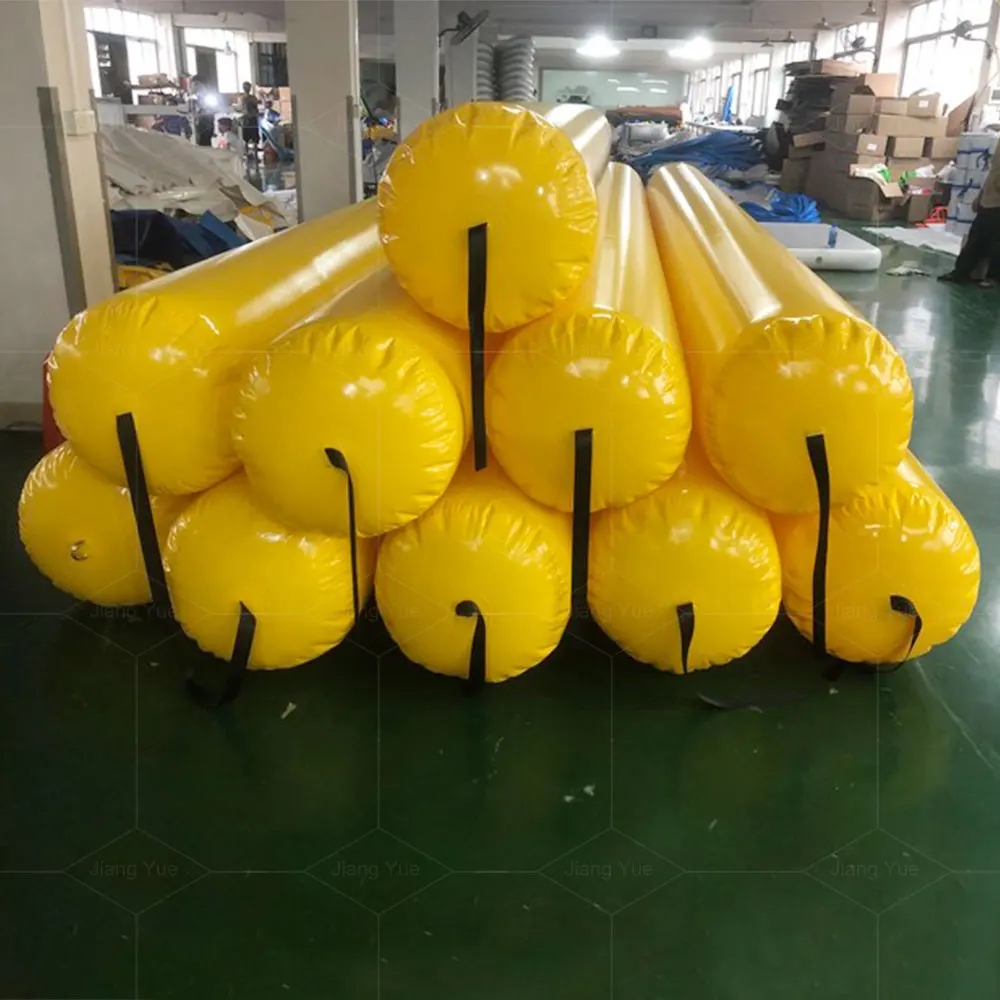 

Inflatable Water Swim Marker Buoy for Water Event / 4M Inflatable Long Tube Buoys Salepromote sales