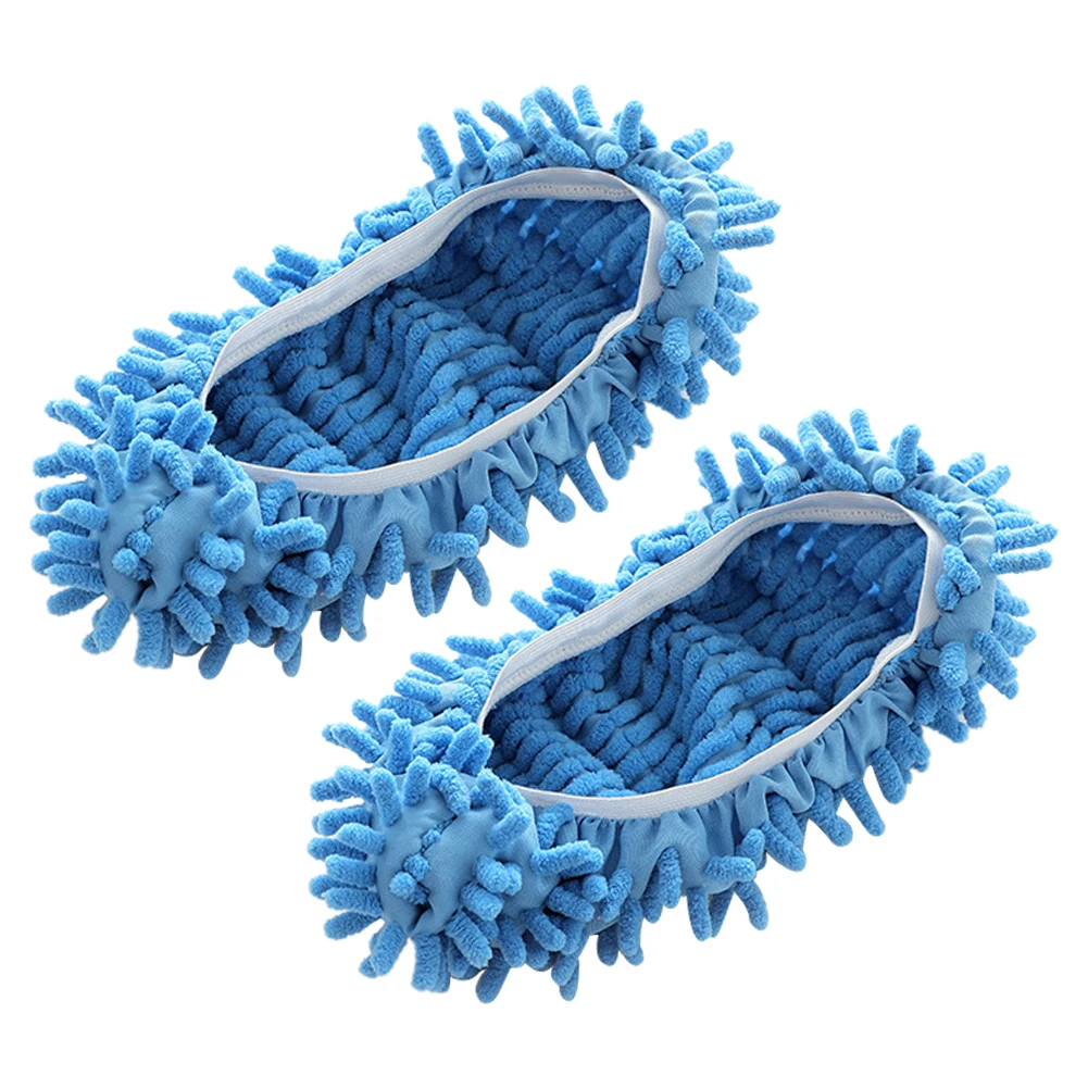 Floor Dust Microfiber Cleaning Slipper Lazy Shoes Cover Mop Window Cleaner Home Cloth Clean Cover Microfiber Mophead Overshoes