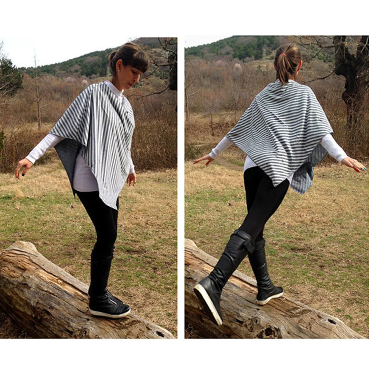 

Nursing Cover Breathable Modal Fabric Breastfeeding Shawl Multi-Use Stroller Screen Wind Cold Protection Outdoor Privacy