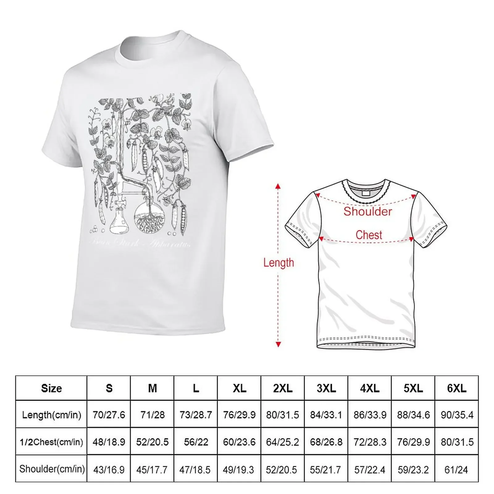 Bean Stark Apparatus T-shirt kawaii clothes funnys plain white t shirts men