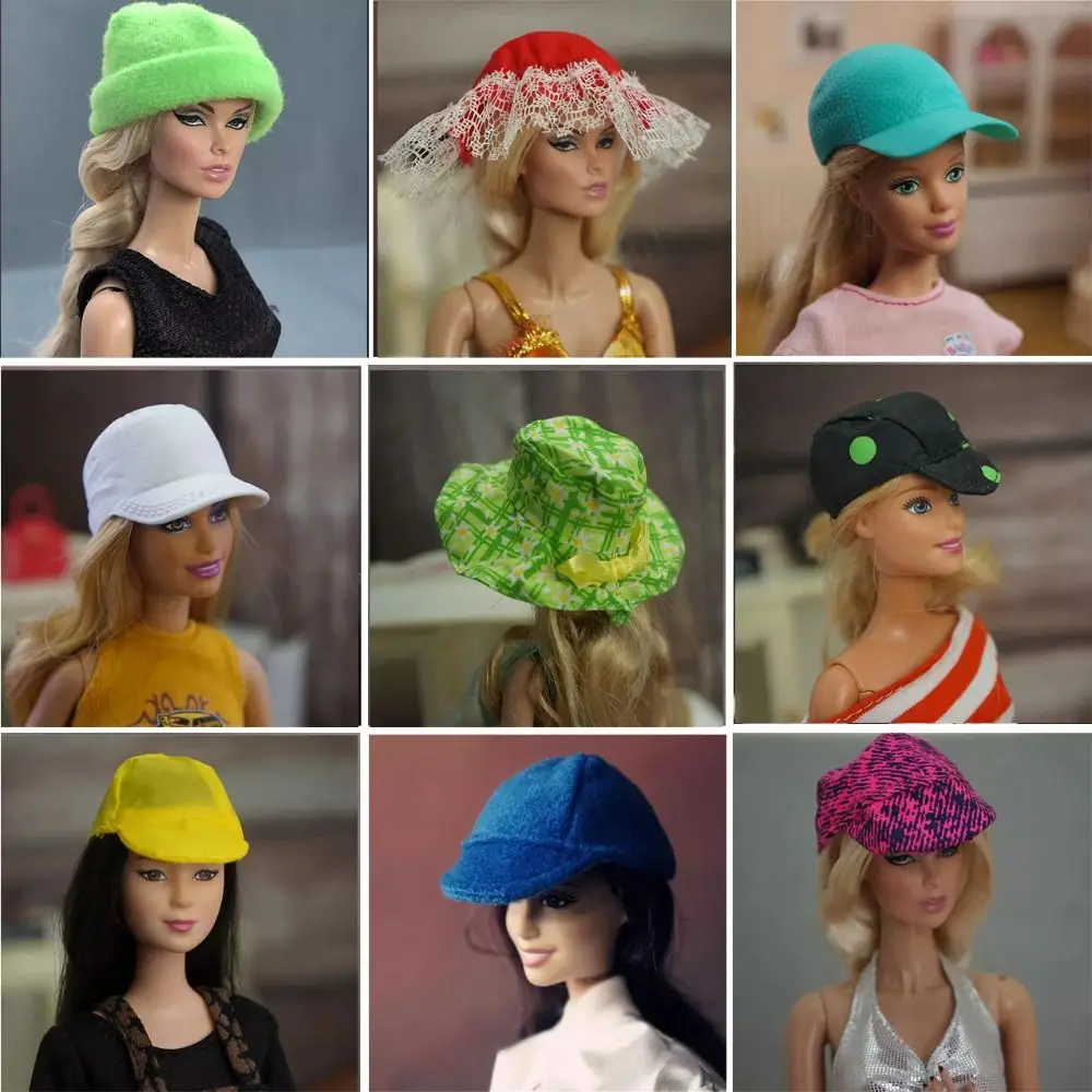 New Fashion Doll Sun Hat Multi-Styles Doll Accessories Baseball Cap 30cm Doll 1/6 Doll