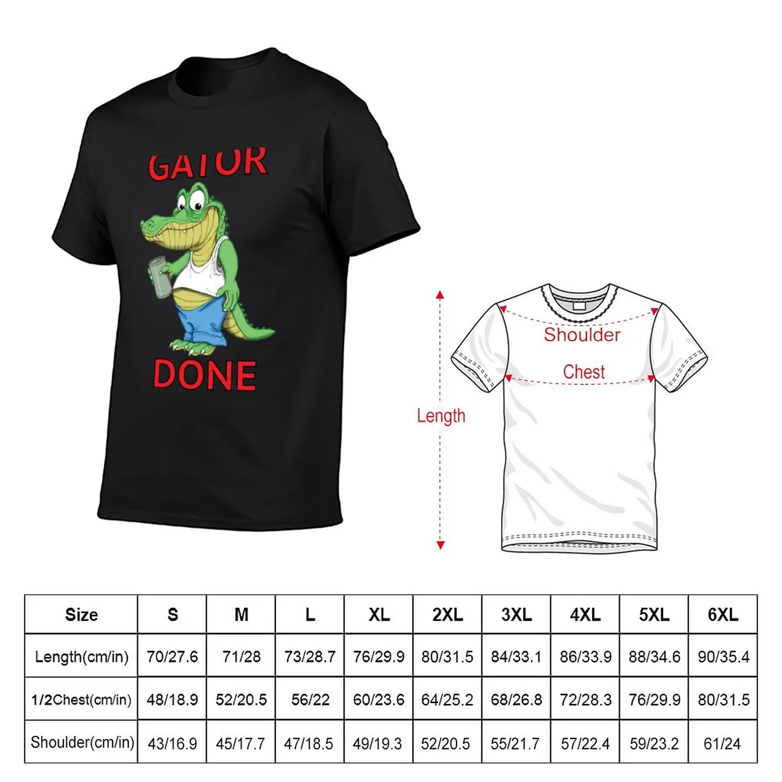 GATOR DONE T-Shirt sports fan t-shirts quick drying shirt Tee shirt men graphic t shirts