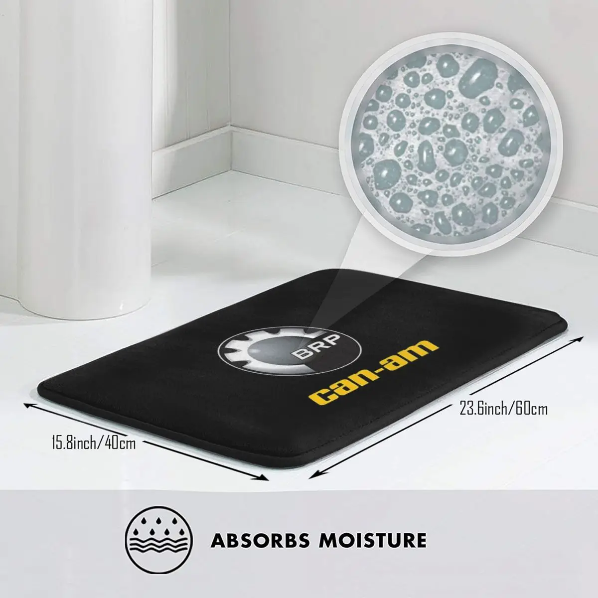 Can-Am BRP Motorcycle  Anti-slip Doormat Floor Mat Carpet Rug for Kitchen Entrance Home Bedroom Footpad Mats