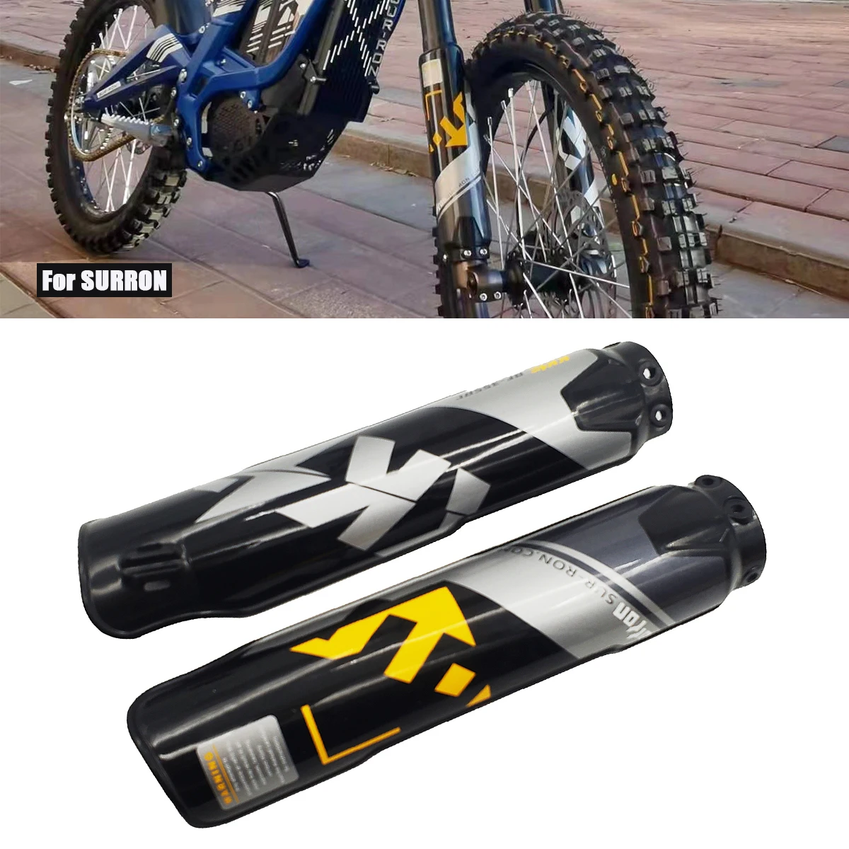 

Front Fork Guard For SURRON Light Bee X KKE Water Transfer sur ron Dirt Bike Off-road Motorcycle Accessories SUR-RON