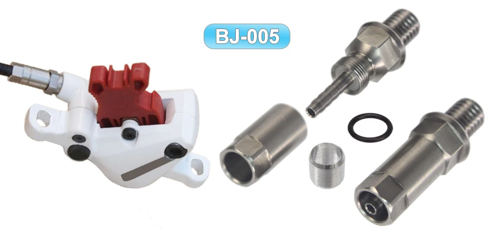 HEPPE Fahrrad-Hydraulikbremsen-Banjo-Schlauchanschluss aus Edelstahl mit Olivenverbinder für SHIMANO SLX/XT/XTR AVID MT4/5/6/7/8 Bremsen – Detail 13