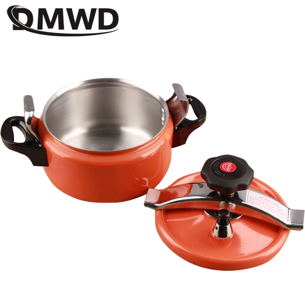 DMWD 2/3L cucina pentola a pressione pentola in alluminio pentola portatile pentole da campeggio all'aperto per fornello a induzione stufa a Gas