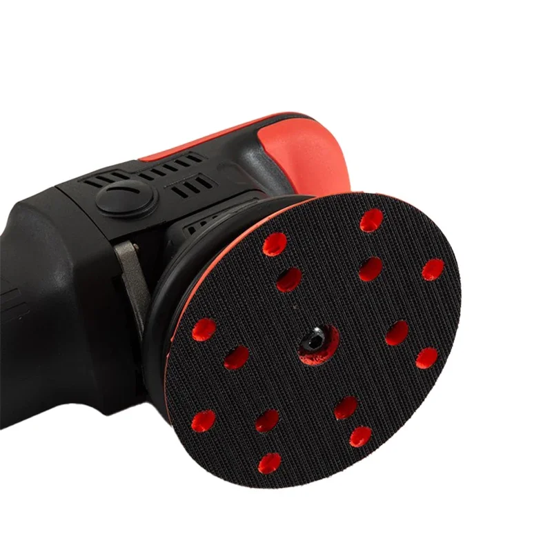 

125mm 6-Speed Eccentric Polisher for Car Detailing 710W Orbital Sander Waxing Sealing Tool with 5" Backing Pad