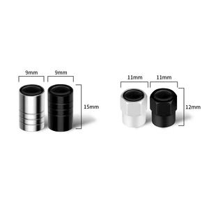 Metallrad -Reifenventil, Luftstammdeckelabdeckungen, Autostil für Peugeot 206, 207, 208, 306, 307, 308, 508, 106, 107, 108, 2008, 3008, 5008, Pces 4 12 Hauptverkaufauto Peugeot 5008 - №12