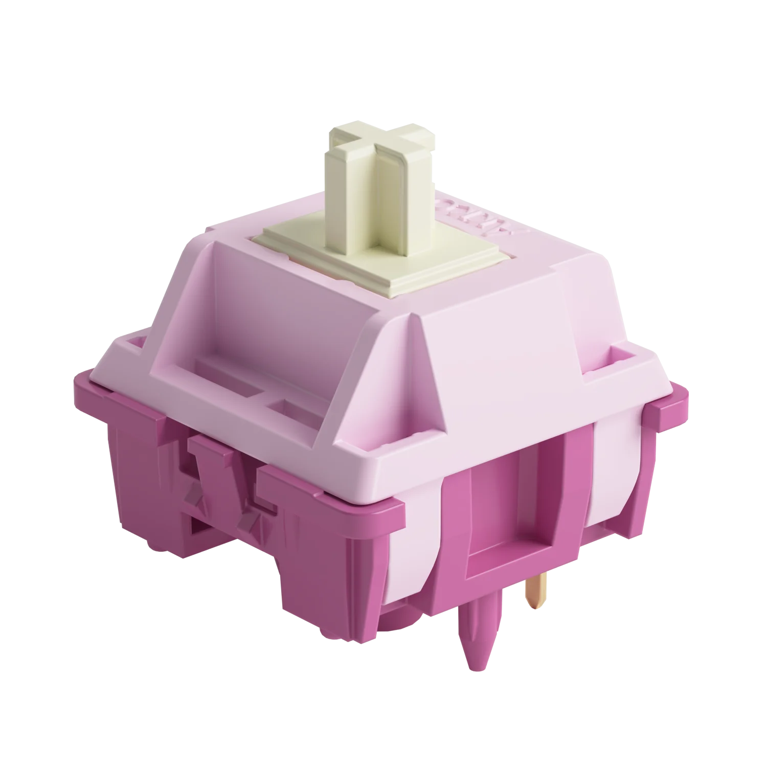 Przełącznik Akko V3 Creamy Purple Pro 5-pinowy przełącznik dotykowy 30gf kompatybilny z klawiaturą mechaniczną MX (45 szt.)