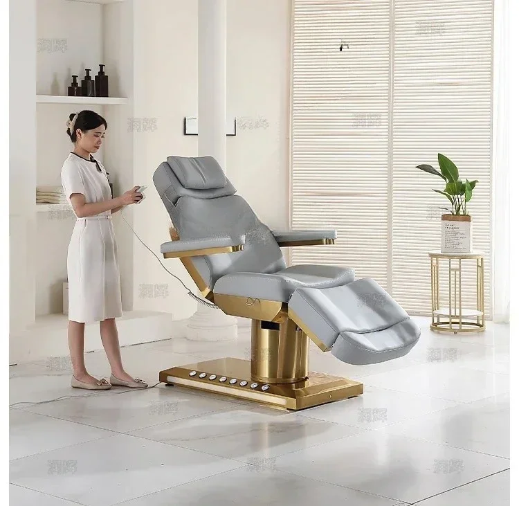 BV Electric beauty bed, special tattoo embroidery for beauty salons, dental ear picking bed, heated lifting bed