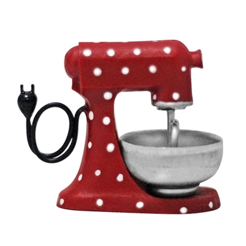 Mini frullatore in miniatura Pentole da cucinaDecorazione 1:12 Modello mixer per casa delle bambole Giocattolo 45BE