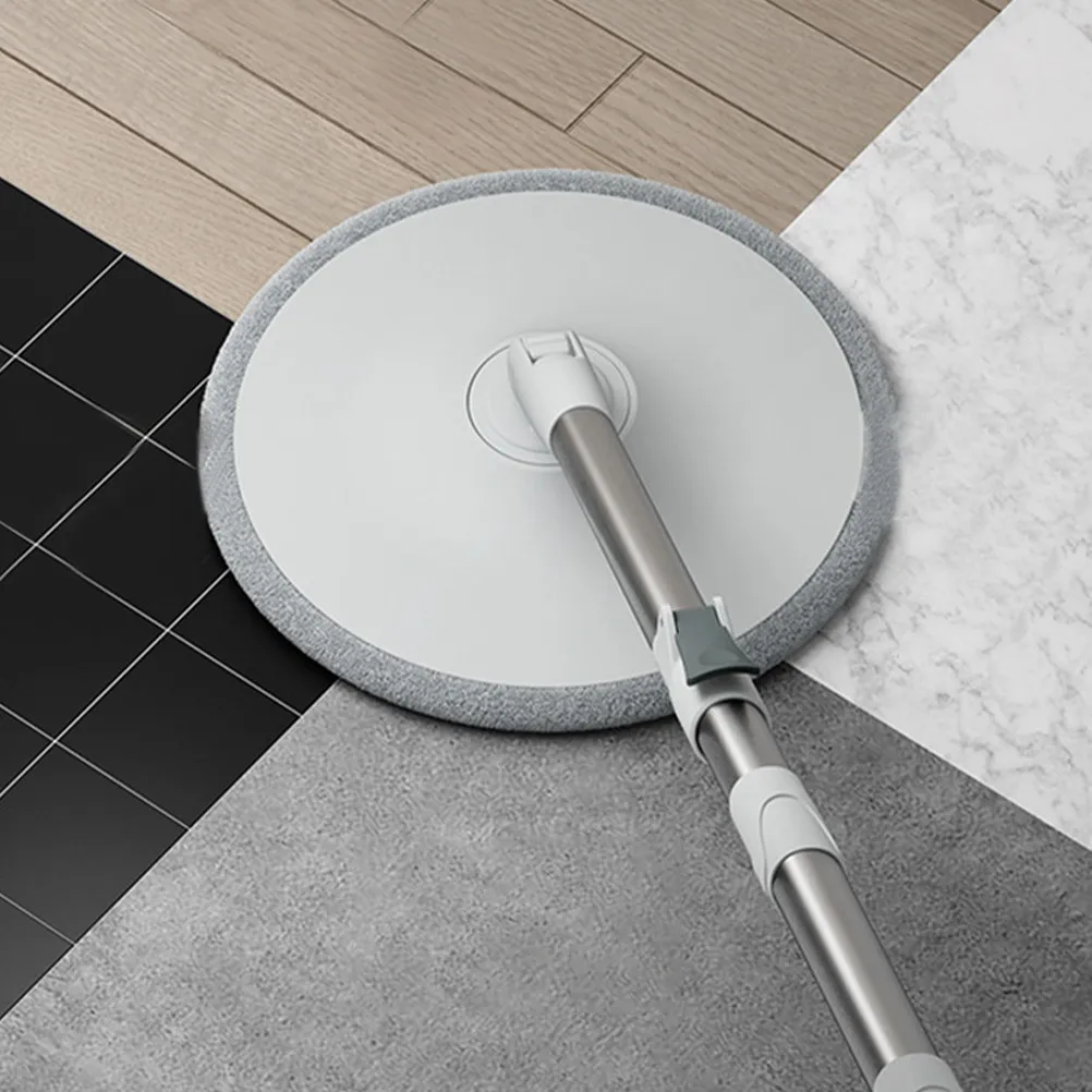 

2 шт. сменные вращающиеся круглые насадки для швабры, усиленные, для полов из твердых пород дерева и плитки, экономия времени, легкая уборка