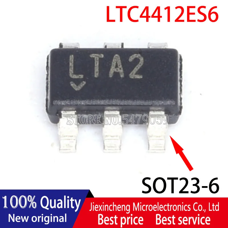 

10PCS LTC4412ES6 LTA2 LTC4412 SOT23-6 Power switching controller chip 100%New original