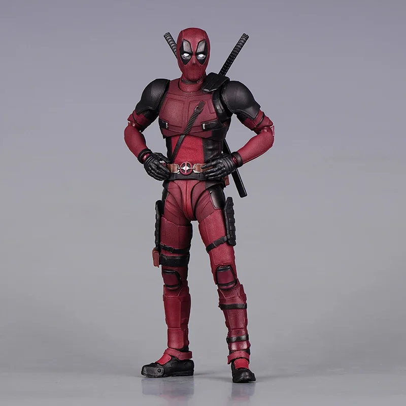 Spot Marvel Deadpool Deadpool 2 Small Cheap High Quality Edition Shf Deadpool Gear Joint Handheld Model Children'S Toy Gifts