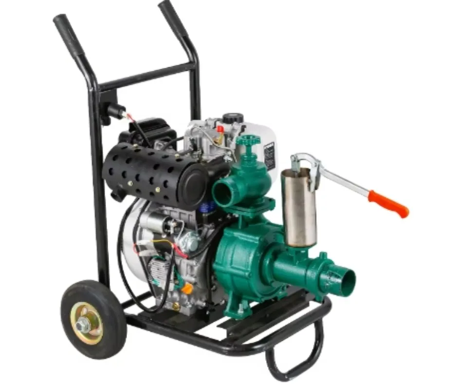 

Power Supply Motor Diesel Water Pump with 20m Cable Metal Construction & Centrifugal Theory Rated Power