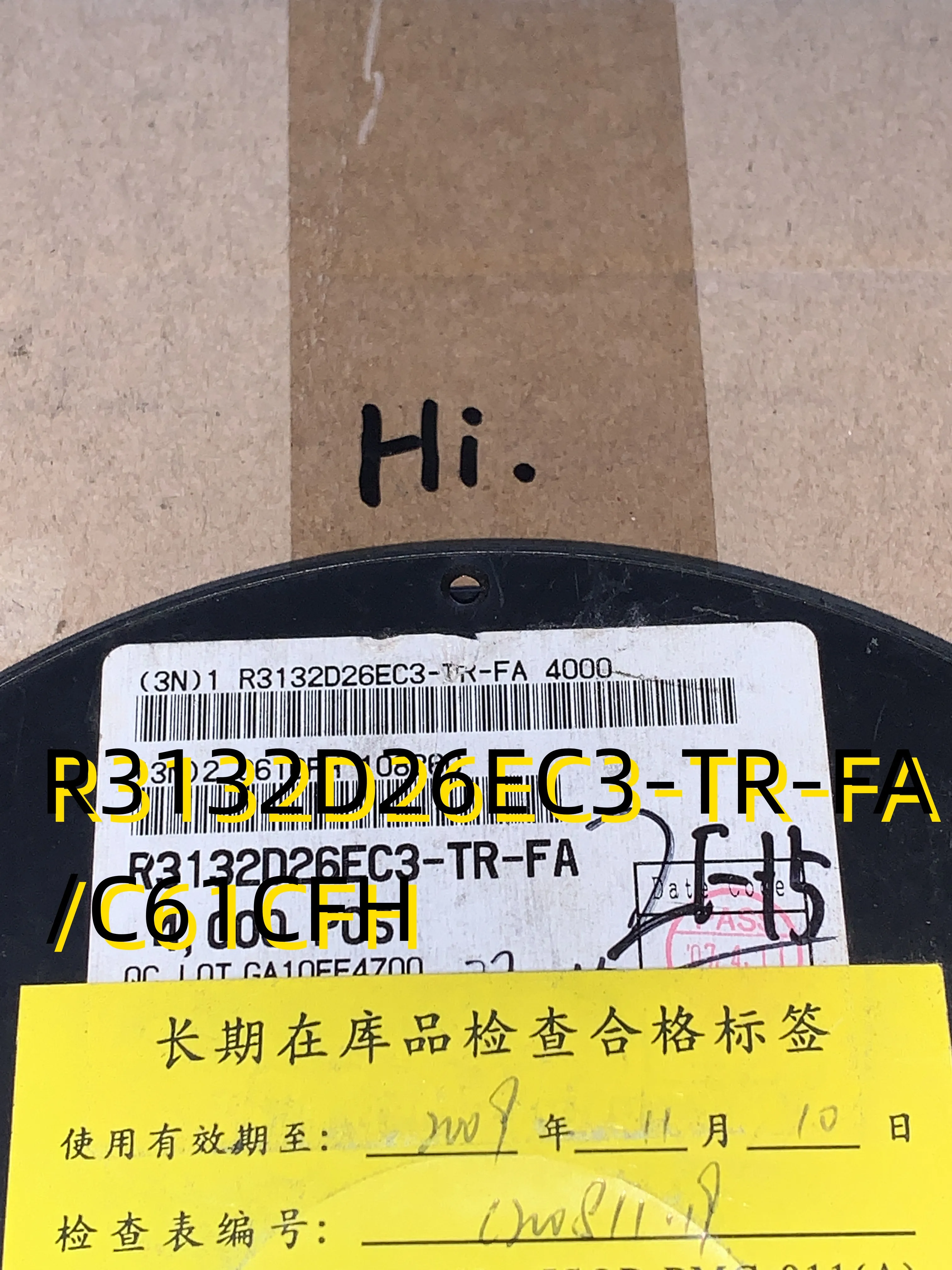 10 piezas R3132D26EC3-TR-FA /C61CFH