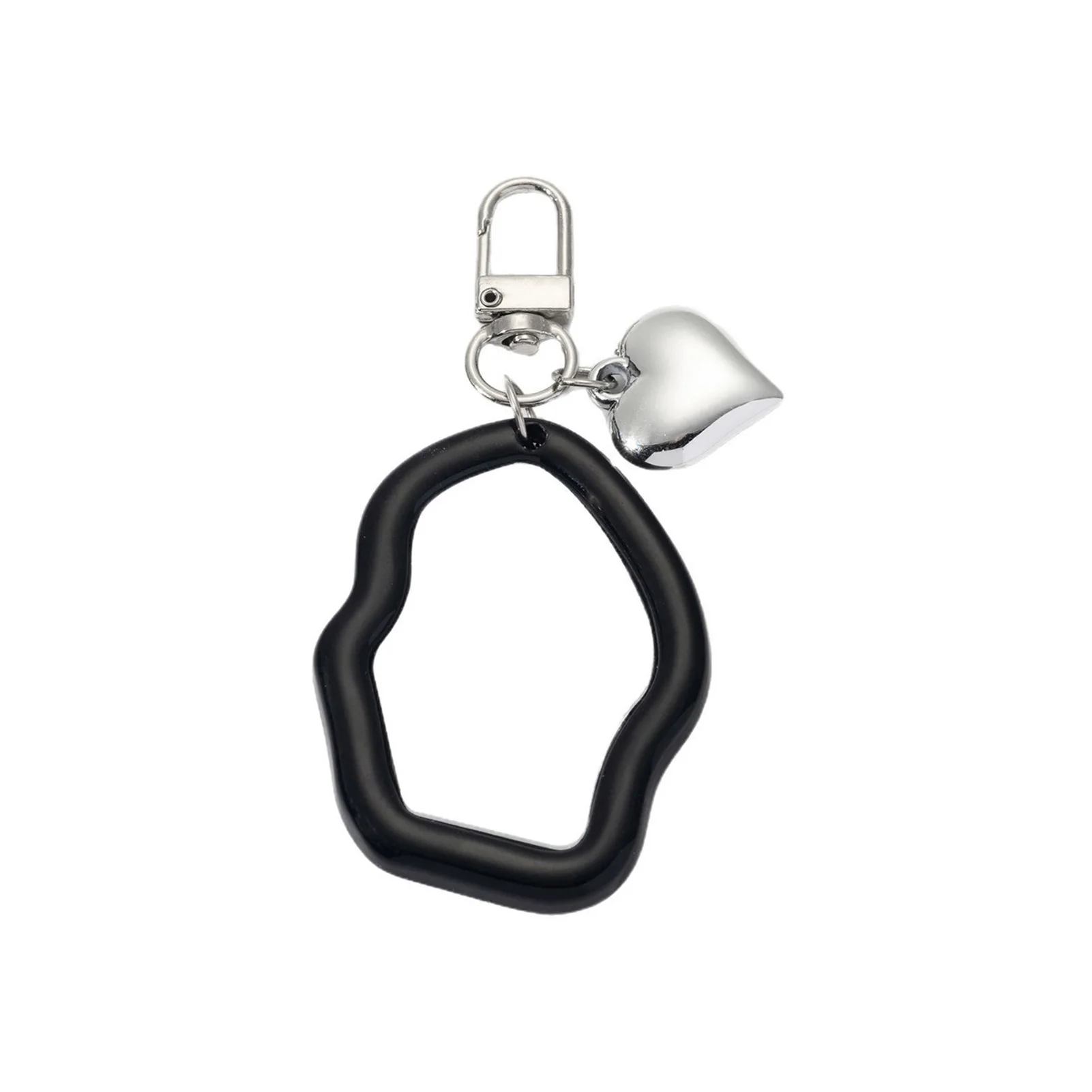 Women Keychain with Mirror Decor Easy to Carry Car Keychain Accessories Suitable for Modern Home Decor