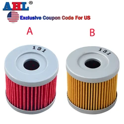 1/2/4/6/8/10 PCS Motorcycle Oil Filter For SUZUKI AN400 AN250 AN125 AN150 Burgman 400 DR125 DR125S DR100 GS125 GSXS125 ALT125