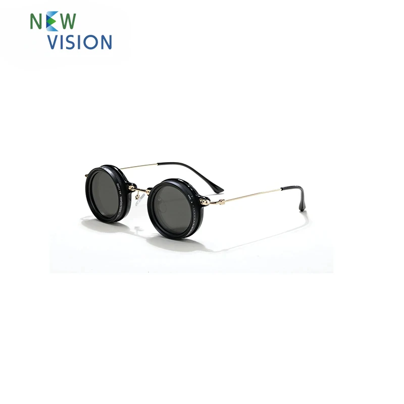 Handmade Innovative Design Sunglasses 9-level Infinitely Adjustable Lenses UV400 Protection Personalized Polarized SUN GLASSES