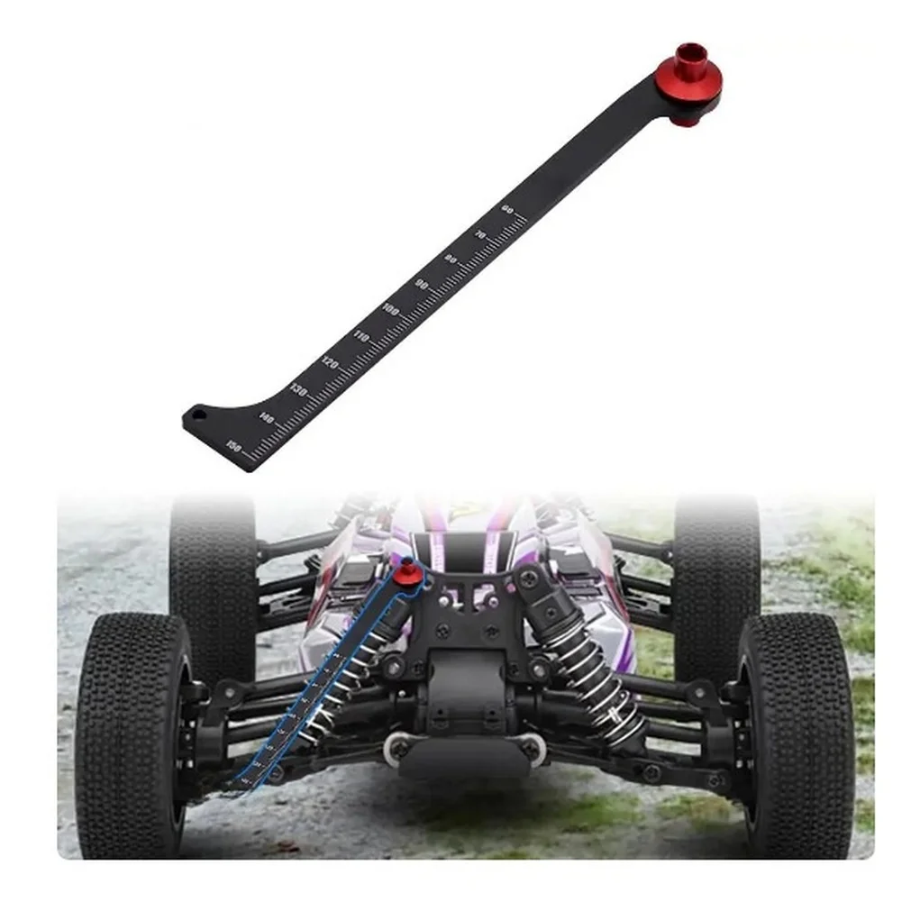 RC Model Shock Absorber Travel Gauge 60-150mm 1:8 Scale On Road GT Off Road RC Tool Rule Shock And Rebound Gauge