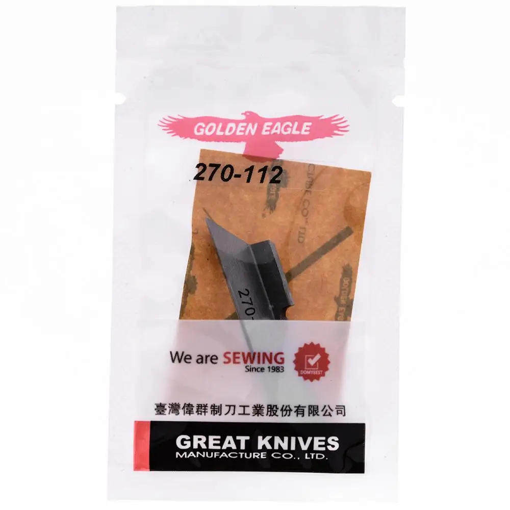 270-112 GOLDEN EAGLE Brand For RIMOLDI 27 327 329 527 529 627 629 Industrial Sewing Machine Spare Parts Corner Blade