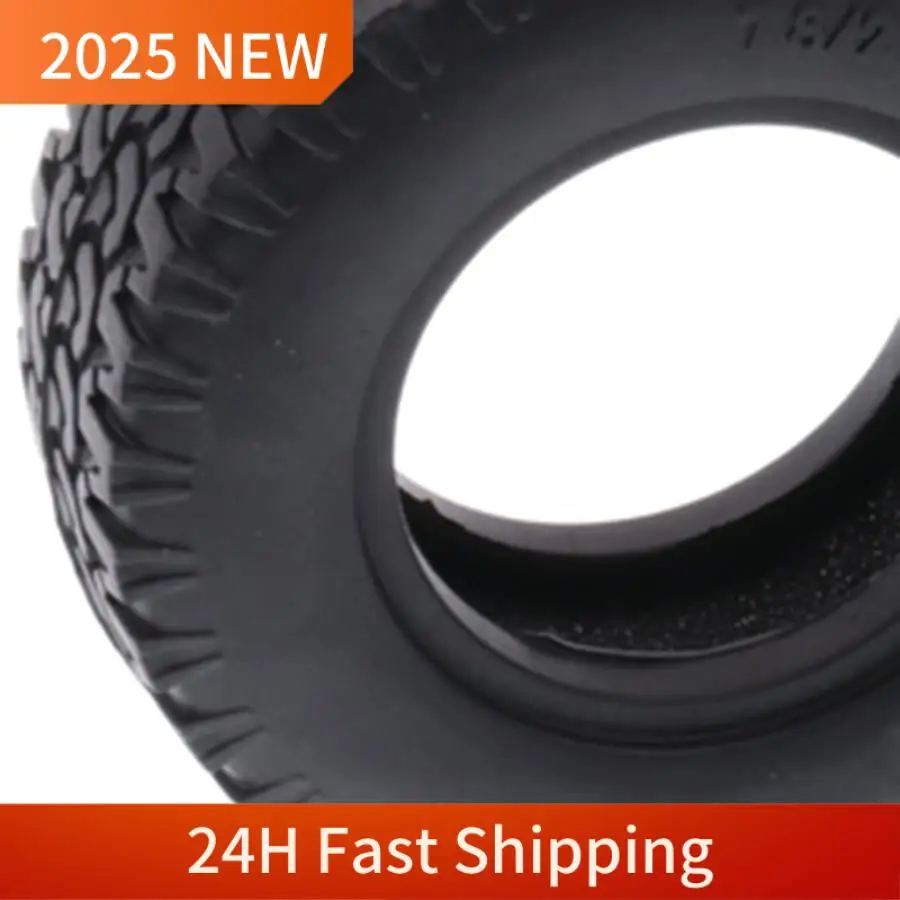 A49U 4 szt. 1,55-calowe gumowe opony do 1/14 Rm8 Baja RC Rock Crawler zdalnie sterowane opony samochodowe