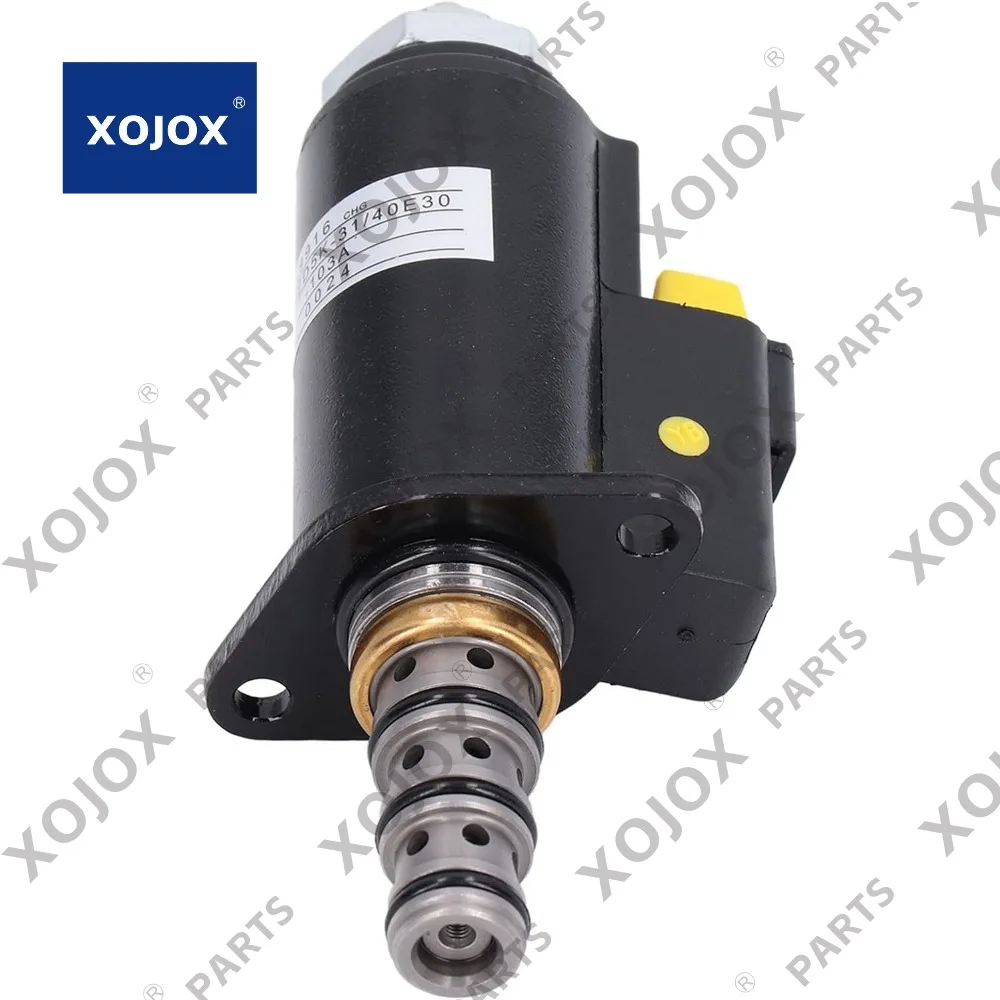 

XOJOX Hydraulic Pump Solenoid Valve,Excavator Hydraulic Pump Solenoid Valve, Excavator Accessory Solenoid Valve Excavator Access