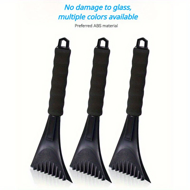 

ABS Snow Shovel Ice Scraper With Non-Slip Handle For Cars Trucks Motorcycles Automotive Household Outdoor Work Accessories