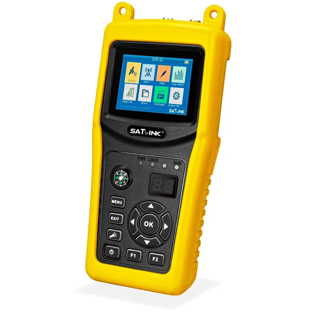 2025Satlink DVBS/S2 H.264  HD Digital TV Satellite ISDBT Decoder Signal Finder st5030