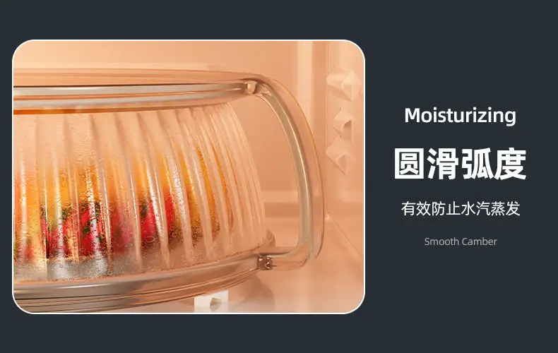 Microwave Splash Proof PC Cover High-temperature Resistant Bowl Cover Household Food Grade Plastic Microwave Hot Dishes Lid