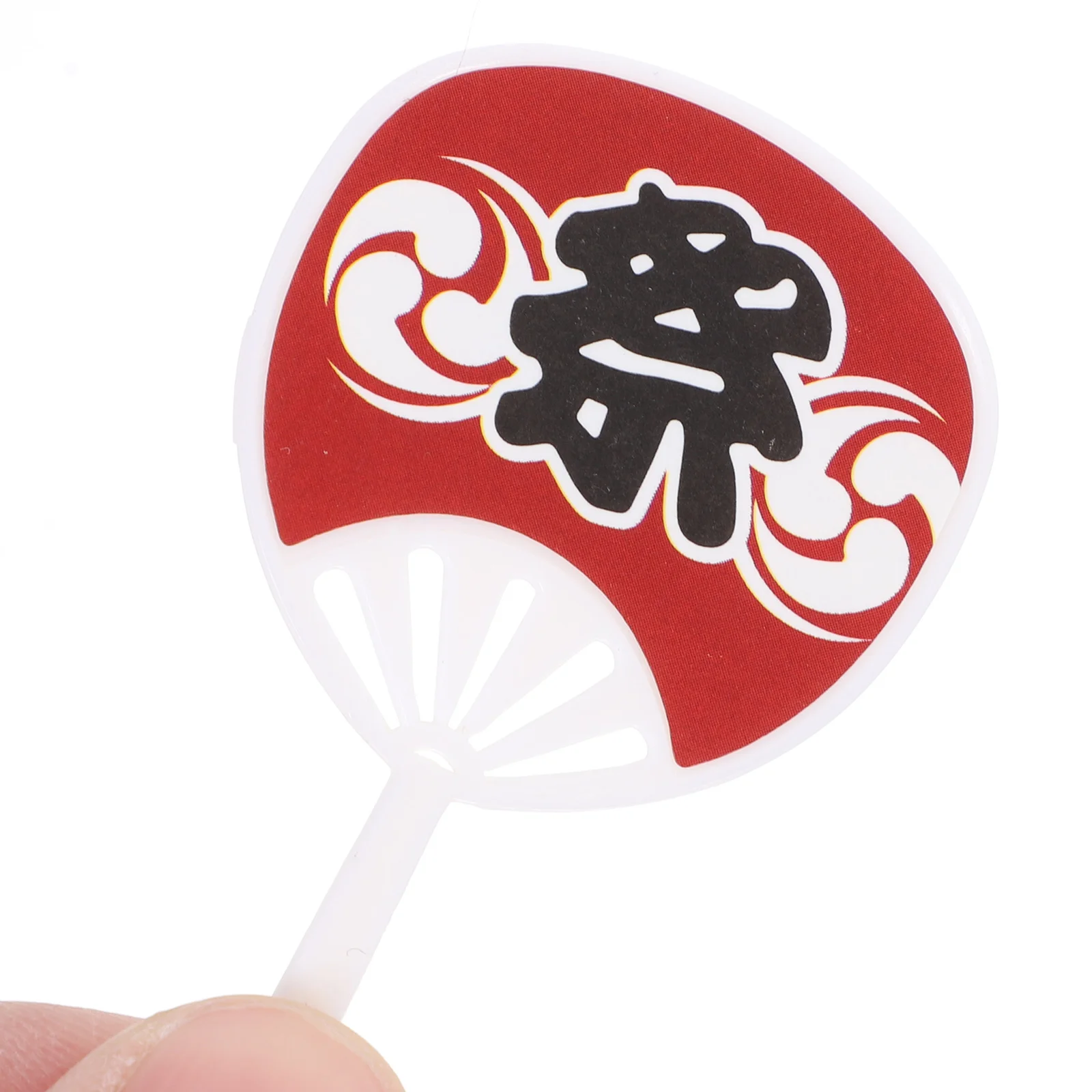 2 Pcs Fan Portable for Travel Simulated Mini Little House Prom Toy Tool Model Tabletop Miniatures