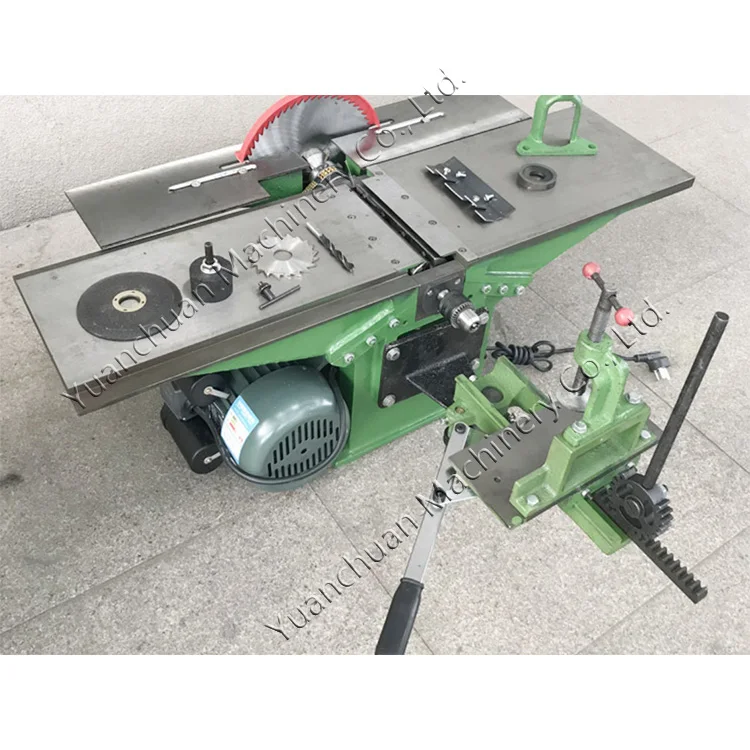 Desktop Planer Electric Planer Planer Machine Table Saw Three-in-One Woodworking Machinery