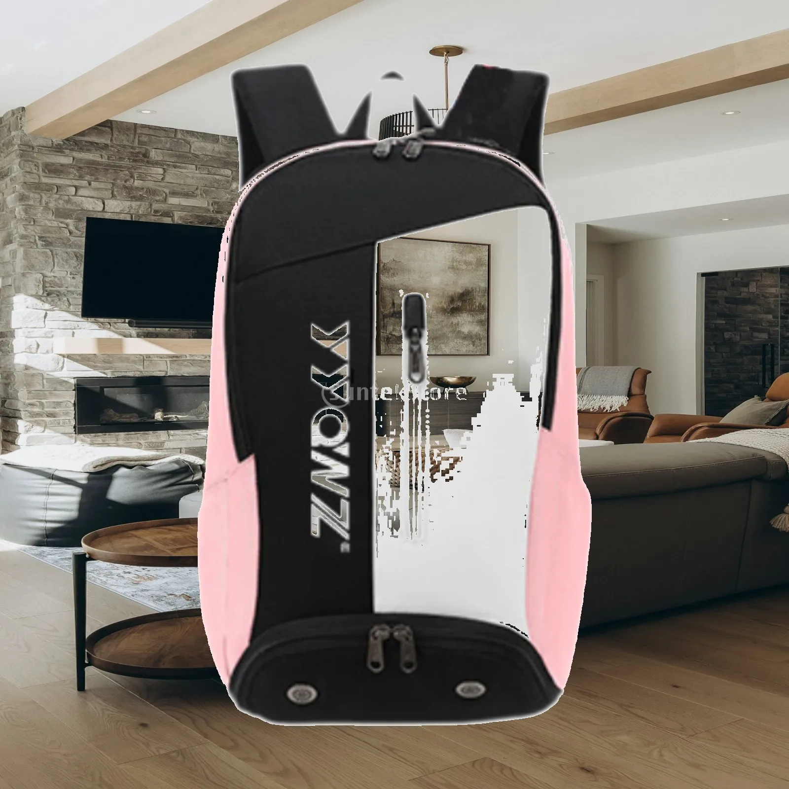 Women Badminton Bag Racquets Rucksack Accessories Shoe Compartment Daypack Carry