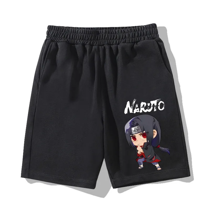 Cartoon Naruto 2026 Inter-floor Water Gate Uzumaki Sasuke Fan-Exclusive Gift - 100% Cotton Shorts - Comfortable and Breathable