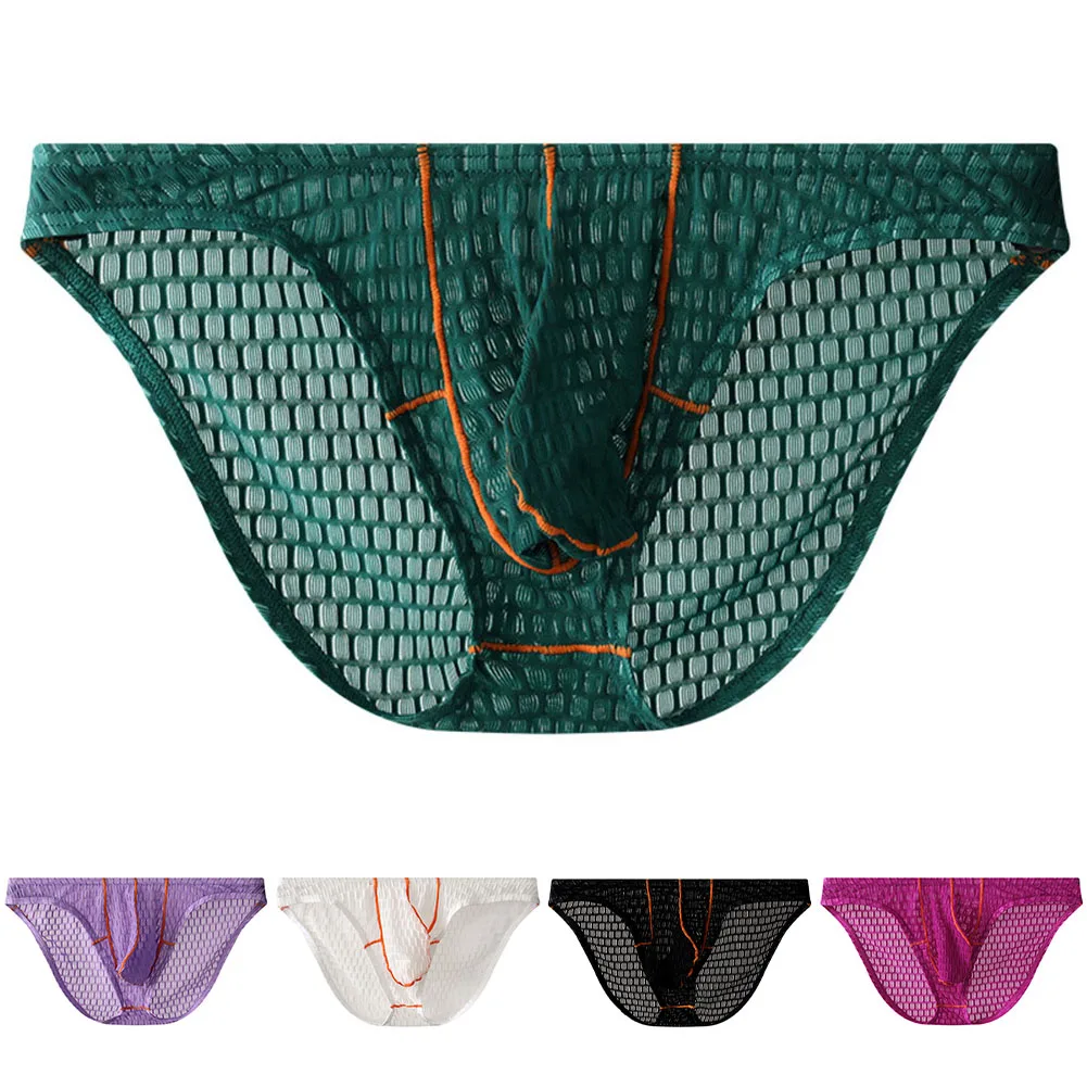 

Men Lace U Pouch Underwear Quick Dry Gay Briefs Sexy Tоy Mens Sports Lingerie Breathable Underpants Men Low-Rise Men's Panties