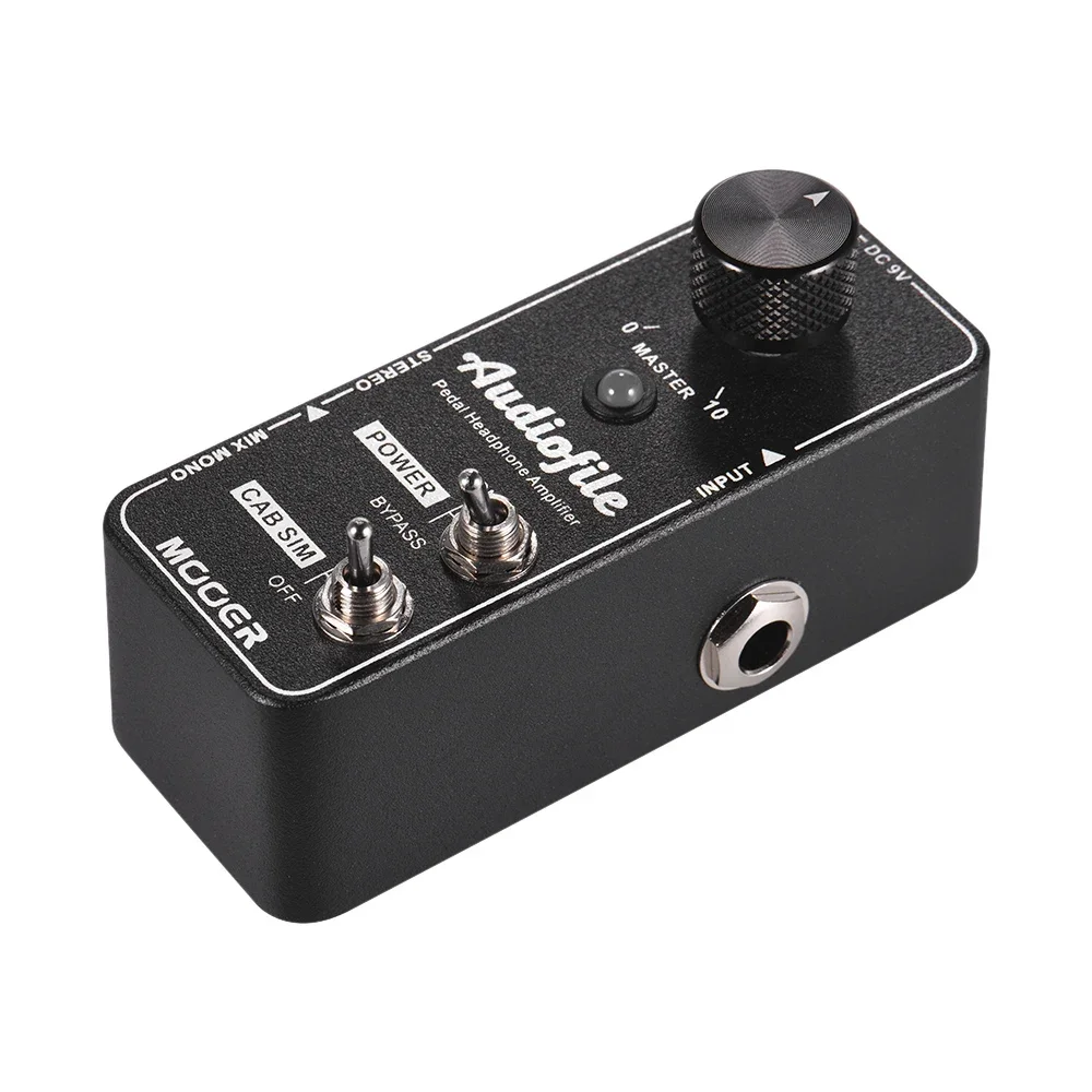 Mooer MHA1 Audiofile Headphone Amplifier Effect Pedal Metal Shell Built-in Analog Speaker Cabinet Simulation Guitar Pedal