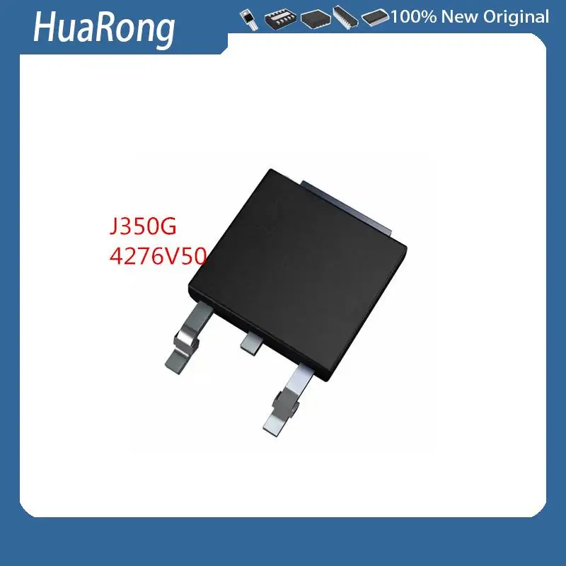 10Pcs/Lot    J350G  MJD350     4276V50    TO-252