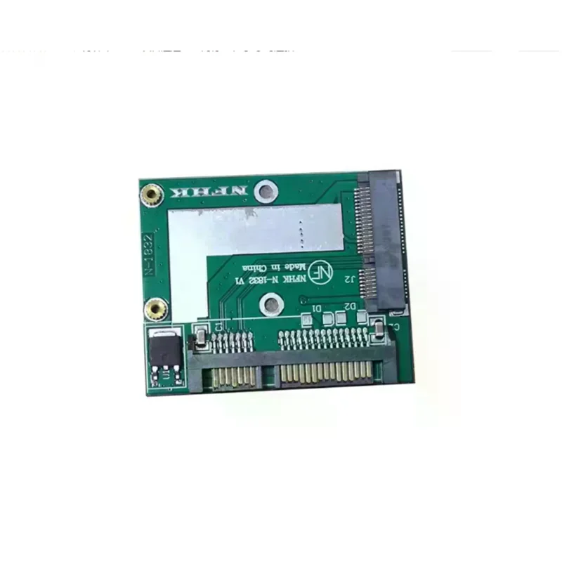 MSATA SSD إلى 2.5 ''SATA 6.0gps محول محول بطاقة وحدة مجلس صغير pcie ssd