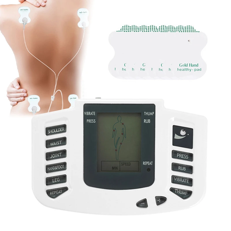 

Многофункциональный импульсный массажер, среднечастотный импульсный массажер для облегчения боли и драга меридианов, домашний портативный