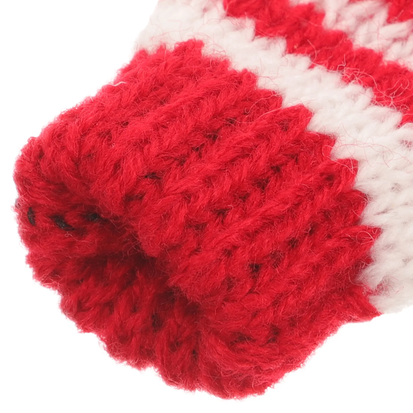 

10Pcs Decorative Mini Knit Gloves DIY Supplies for Christmas Tree Mini Crafting Holiday Warm Atmosphere Ornaments