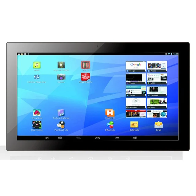 21.5 inch POE RJ45 smart Digital Signage RK3288 Android Tablets monitor