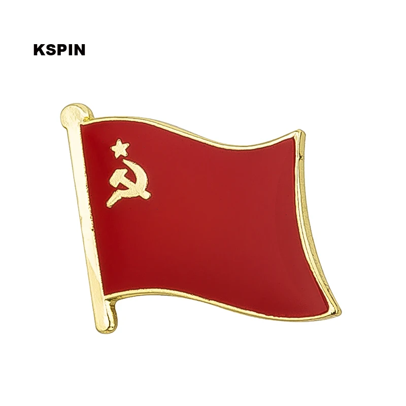 

USSR Flag Badge Flag Laple Pin Badges Flag Brooch