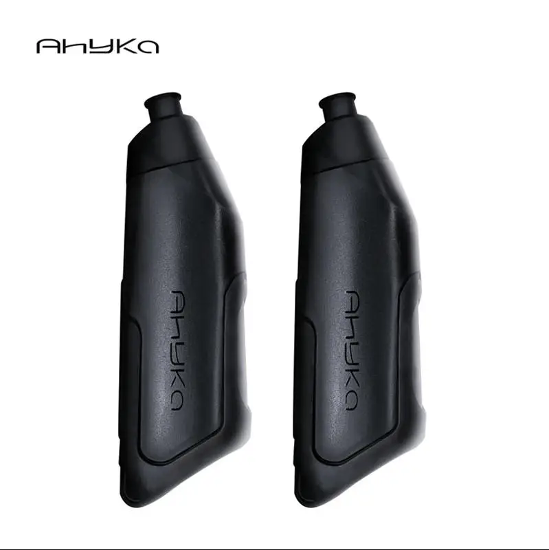 AhyKa Aerodynamische Fiets Waterfles Set 600ml Lichtgewicht Racefiets Fietsen Waterfles Knijp om Drinken Ontwerp