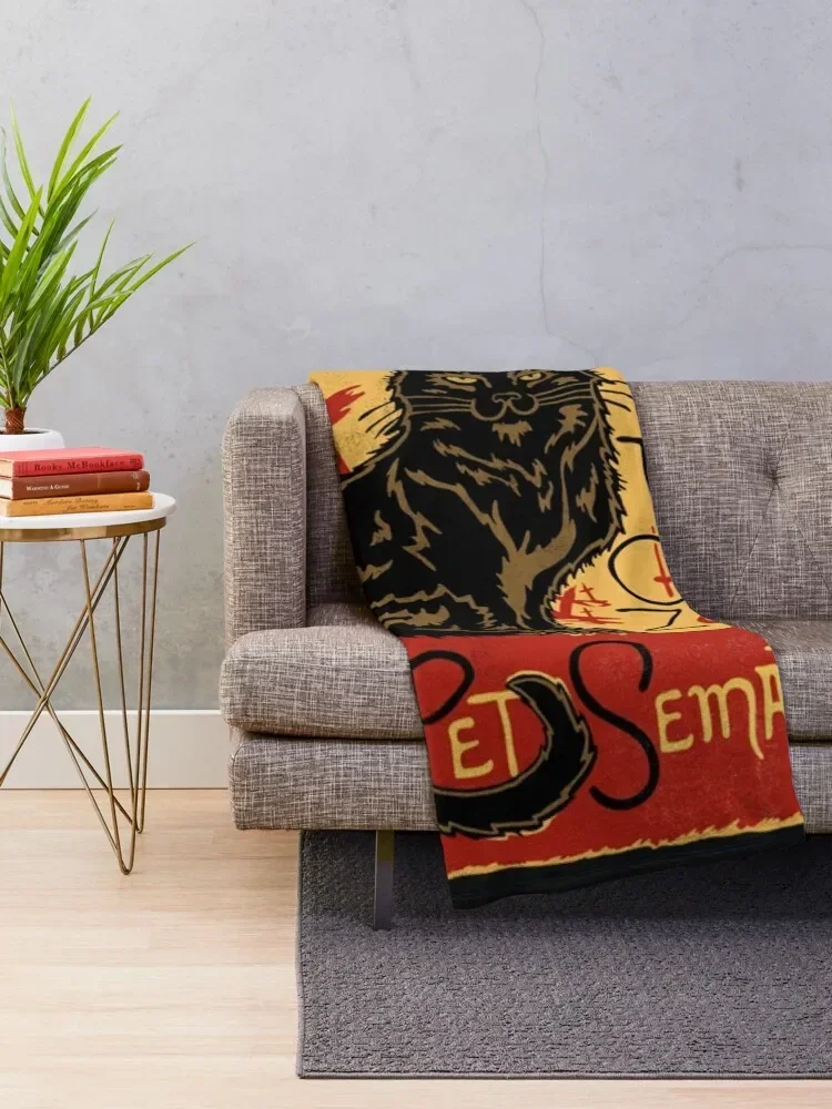 Chat Zombie (Collab with GoodIdeaRyan) Throw Blanket for sofa valentine gift ideas Warm sofa bed Blankets