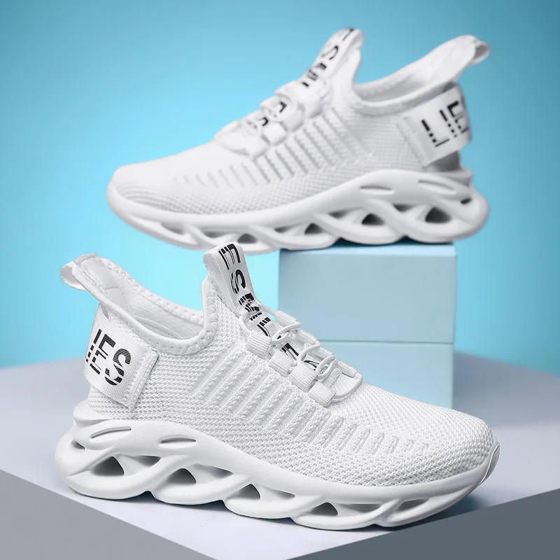 Brand Kids Running Shoes For Child Breathable Mesh Boys Sneakers Girls Lightweight Tenis Shoes Hollow Sole Increased Sport Shoes