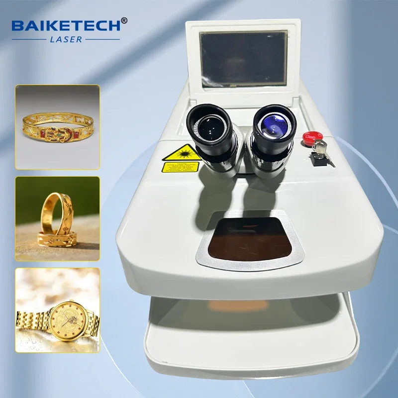 200W Gold Silver Jewelry Laser Soldering Machine Price for Ring and Necklace