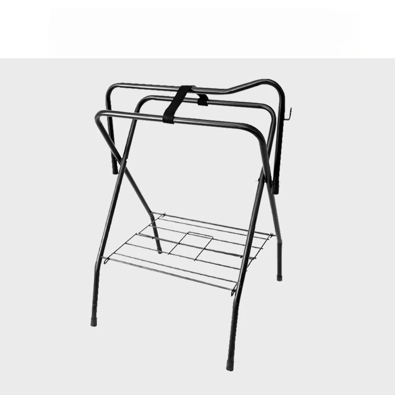 

Saddle Rack Folding Saddle Rack Saddle Storage Storehouse Indoor Rack Harness Equestrian 8802002