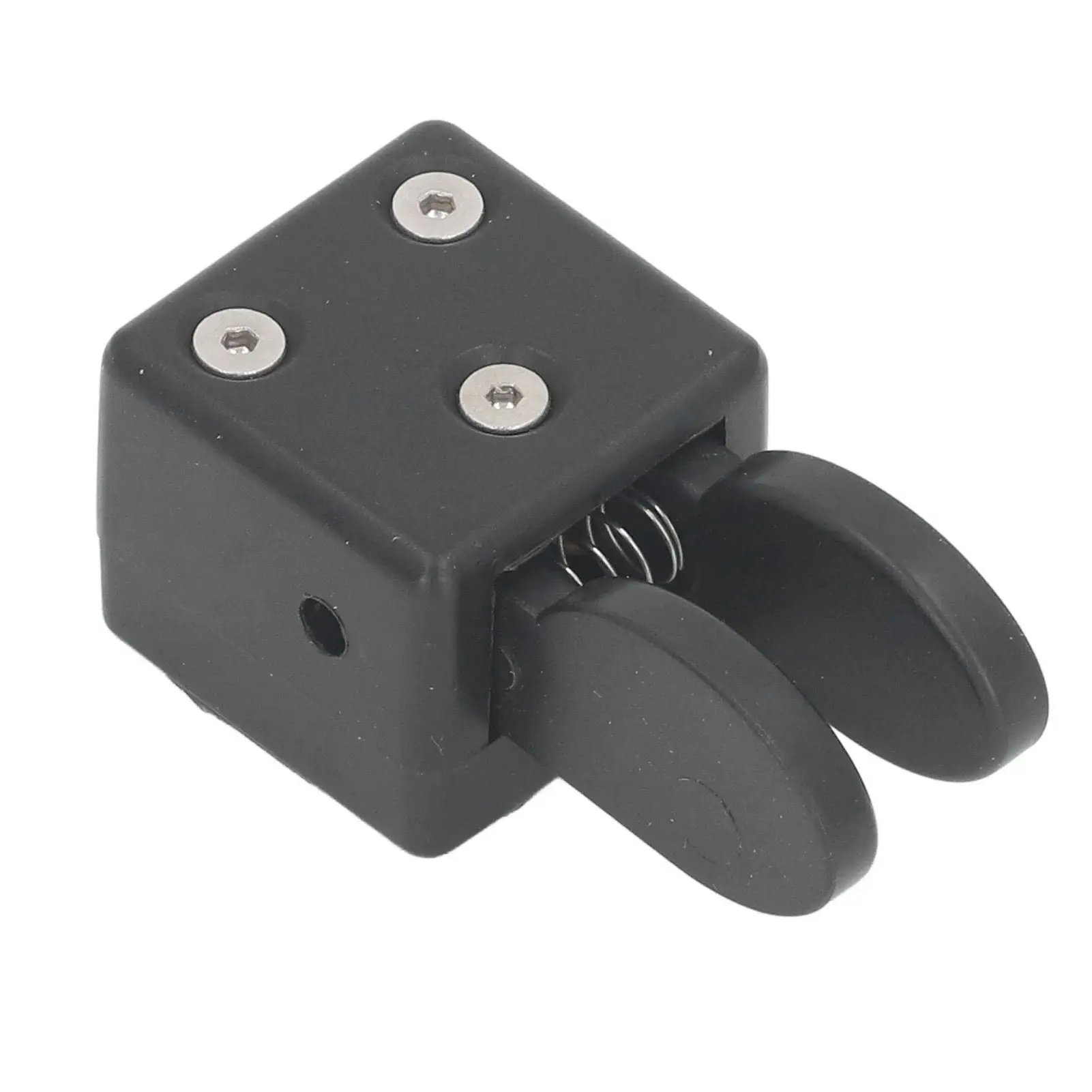 QU-2020A Mini Dual Paddle Key CW Key Automatic Morse Magnetic Adsorption Base Morse Key Telegraph Key for Shortwave Radio