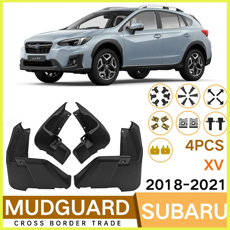 

Подходит для Subaru XV 2018-2021: расширители колесных арок (фендеры), автозапчасти, аксессуары для автомобиля