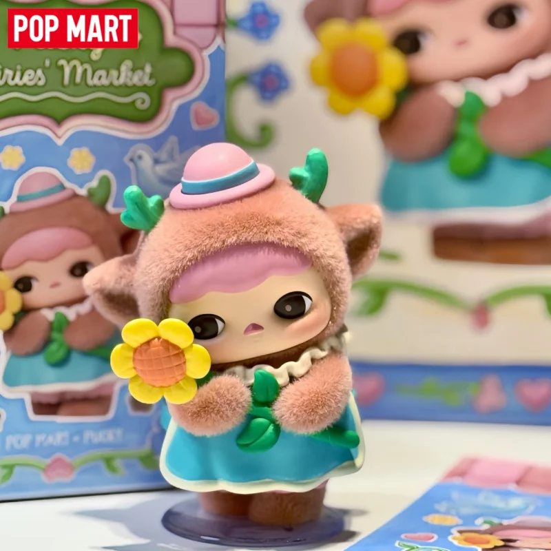 

Hot POP MART PUCKY Fairies Market Series Trendy Blind Box Random Desktop Toys Mystery Box Guess Bag Action Figure Surprise Gifts